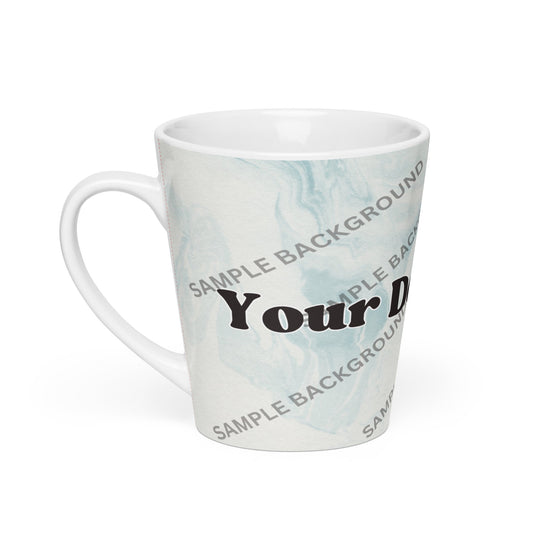 Design Your Own Latte Mug