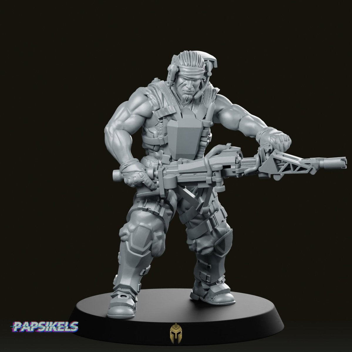 Mack Daniels Alien Hunter Miniature