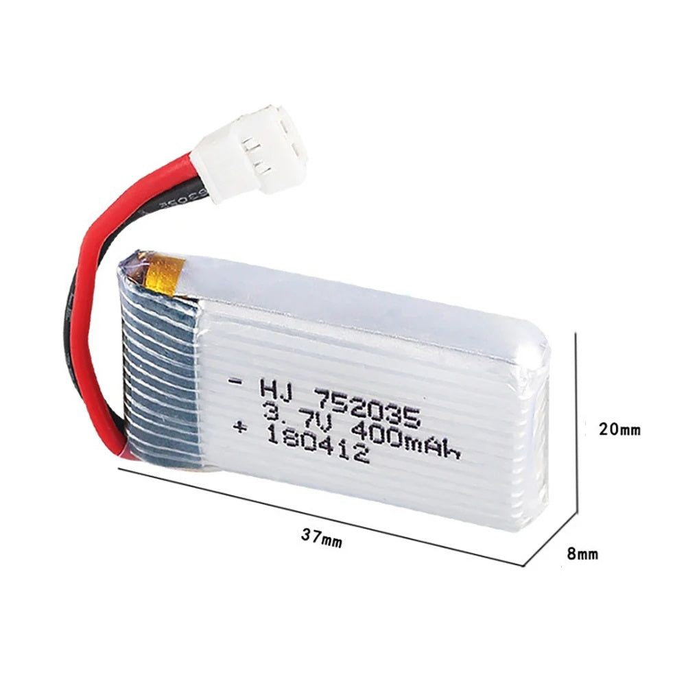 Spare Battery 400mAh 3.7V Lipo for Volantex RC Planes