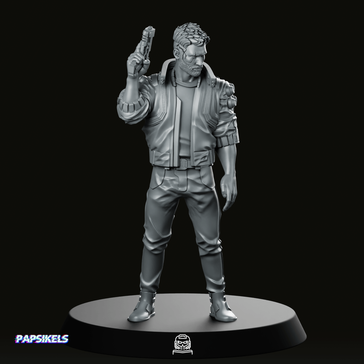 Male V Mercenary Miniature