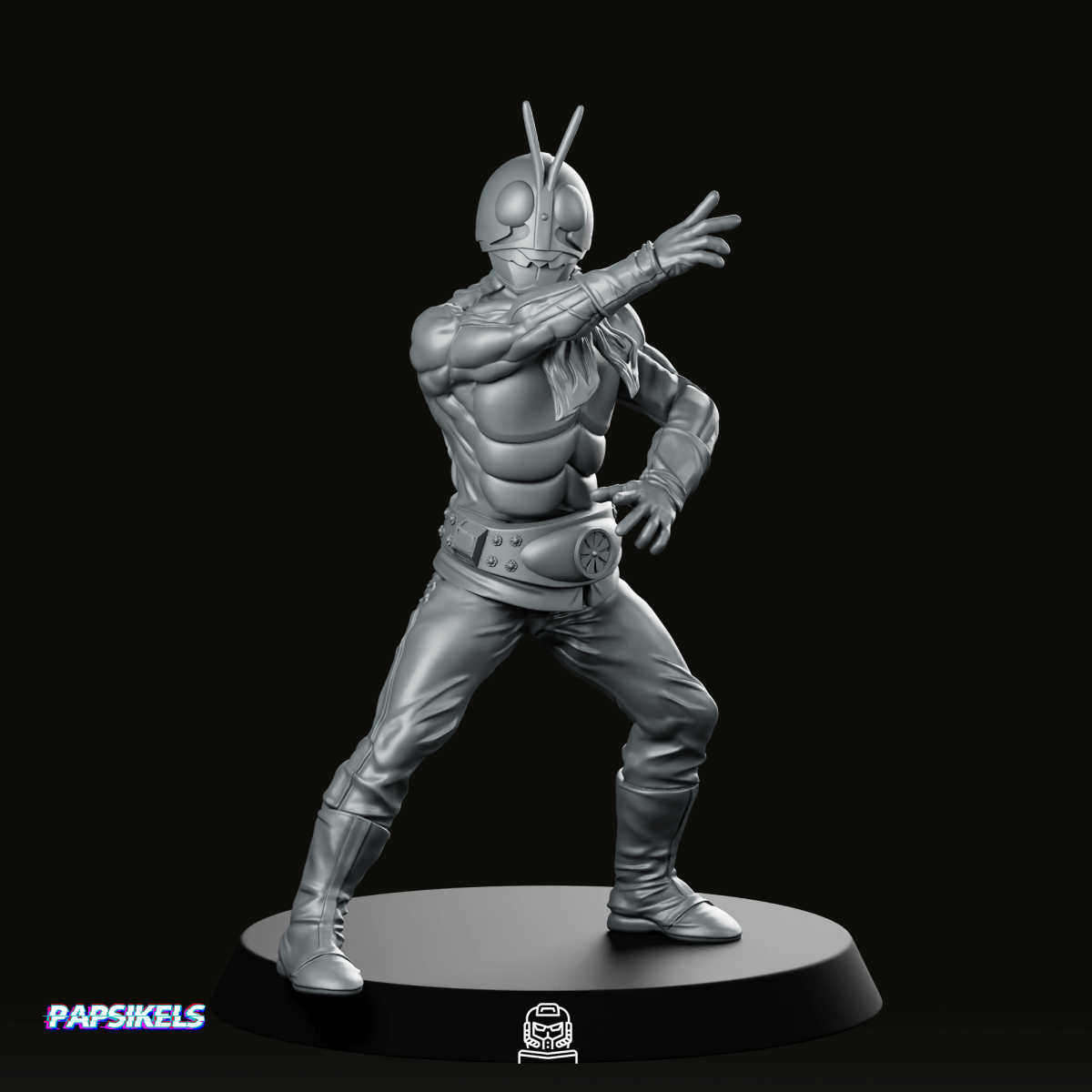 Masked Cyber Rider Classic 3 Miniature