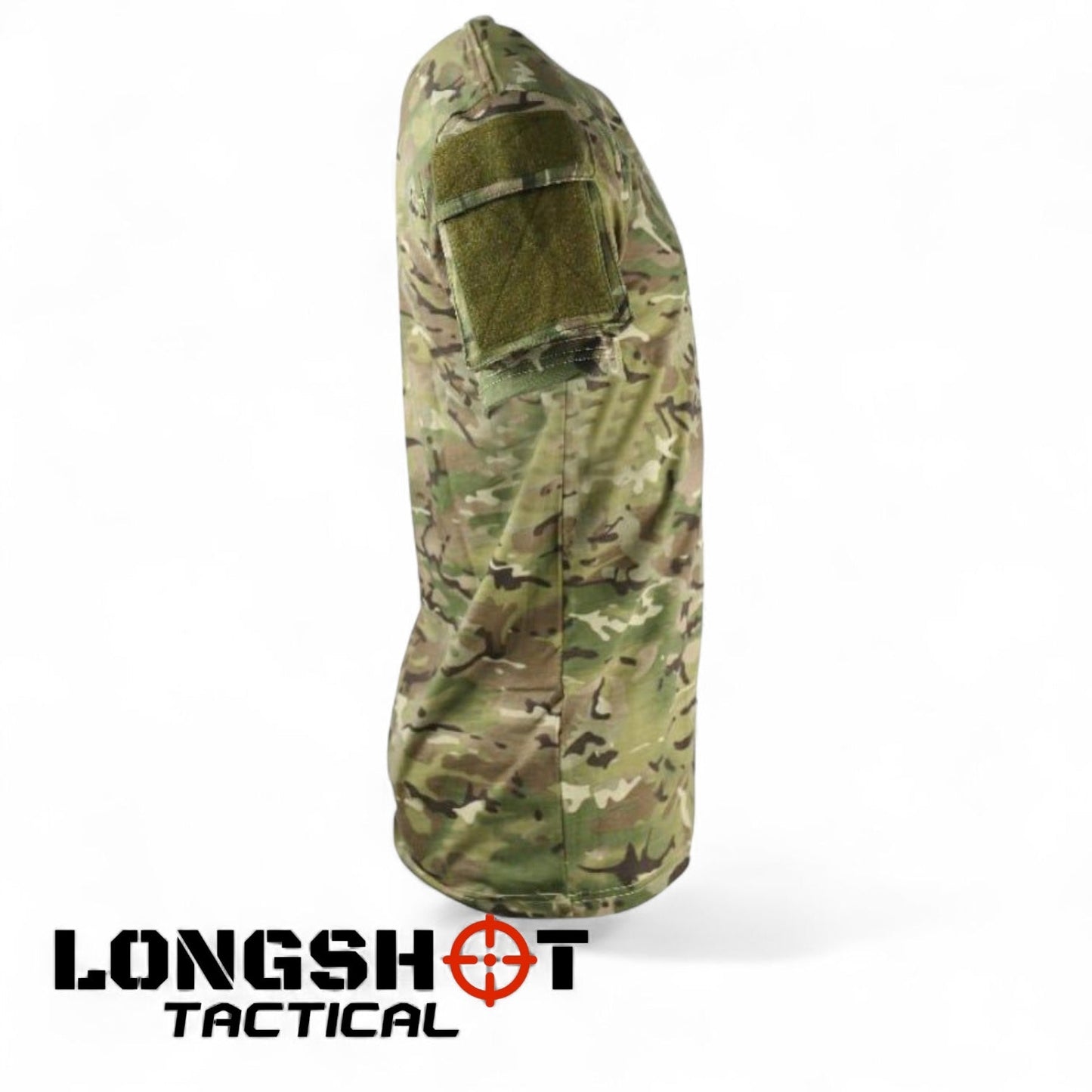 Mens Camo Tactical Army T-Shirt