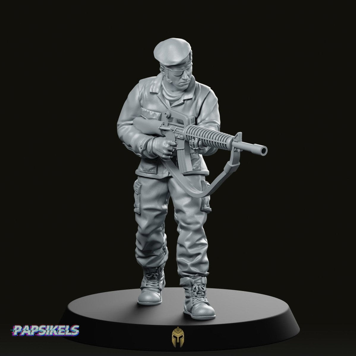 Military Police Guard B Miniature