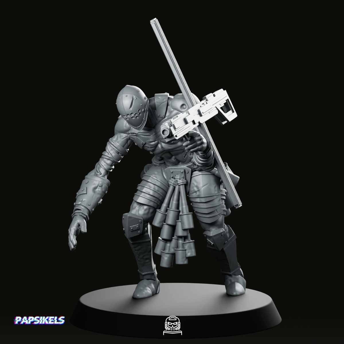 Trench Crusade Nazarene Communicant Aiming Miniature
