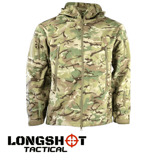 PATRIOT Tactical Soft Shell Jacket – BTP camo