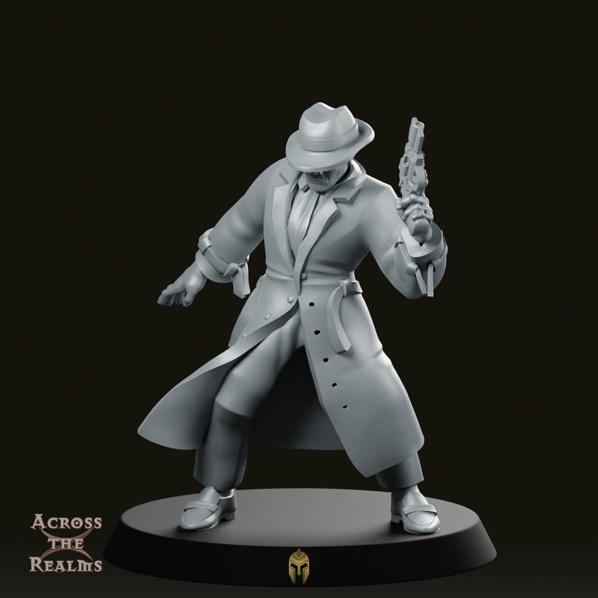 Pistol Investigator 1930's Miniature