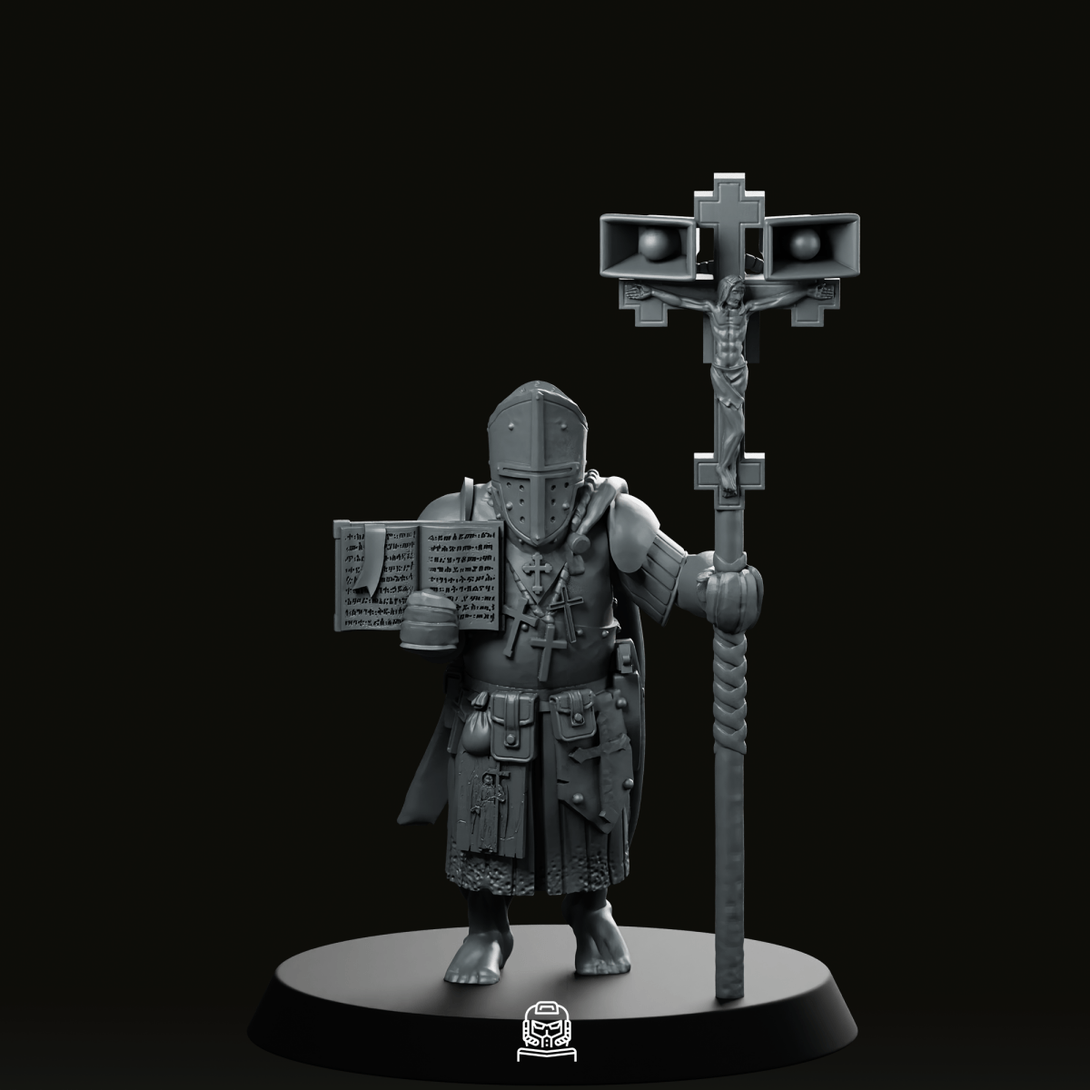 Trench Crusade Fanatic War Priest TrenchCrusade Miniature