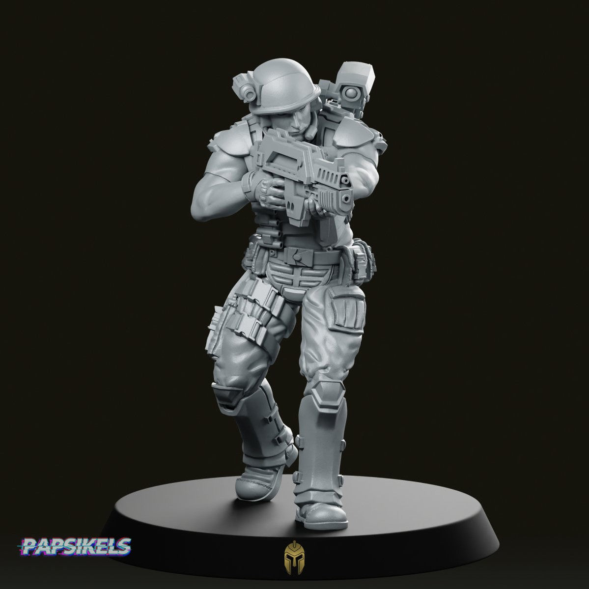 Pvt Dave Olsen Miniature