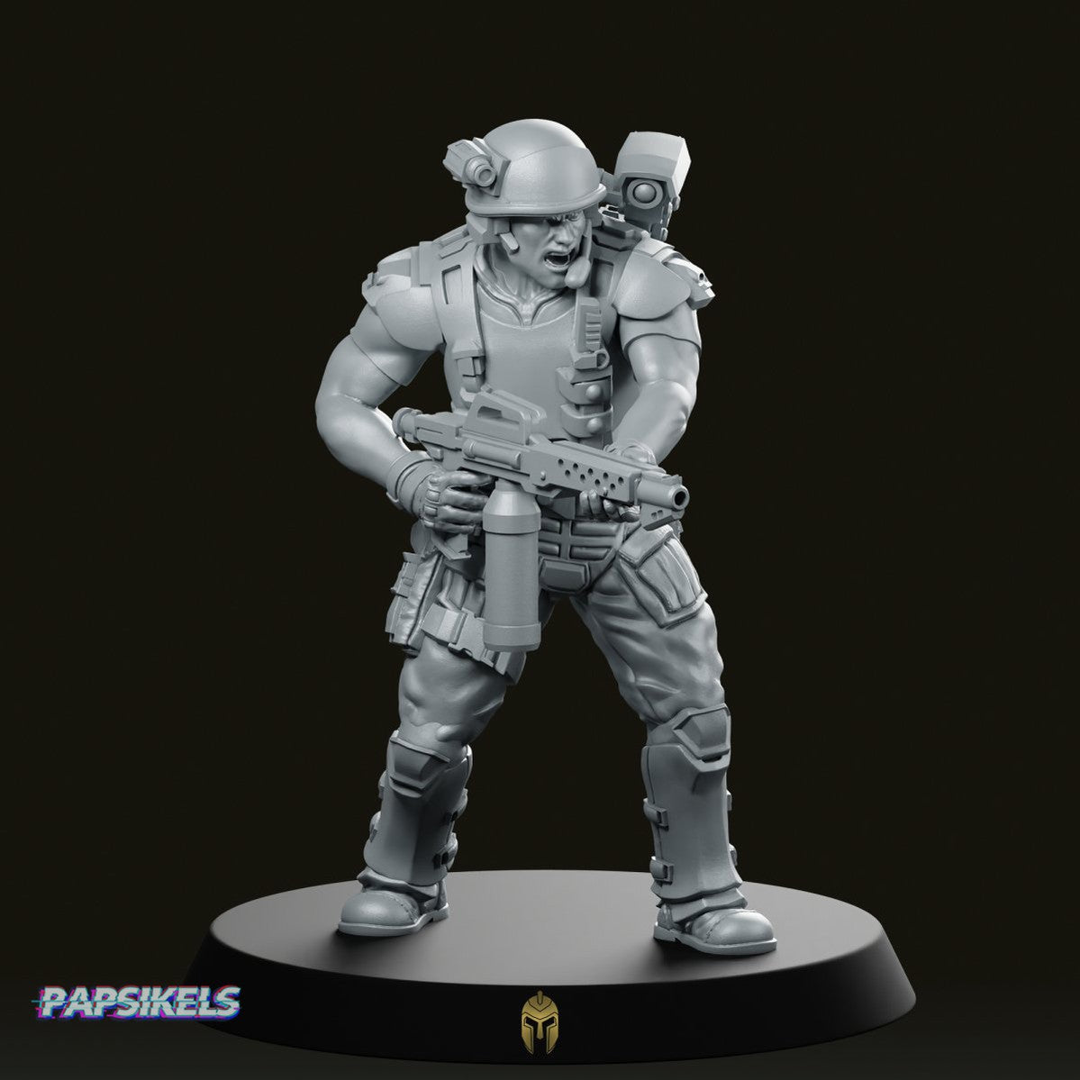 Pvt Nicolas Macler Miniature
