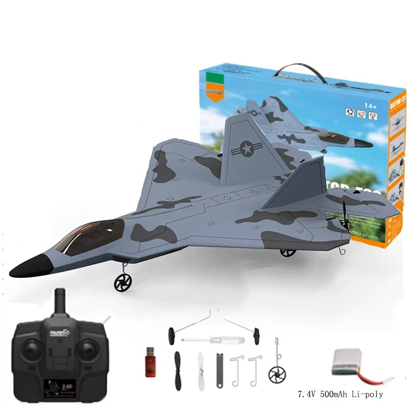 F22 Raptor 2.4G 4CH 3D 6G RC Plane