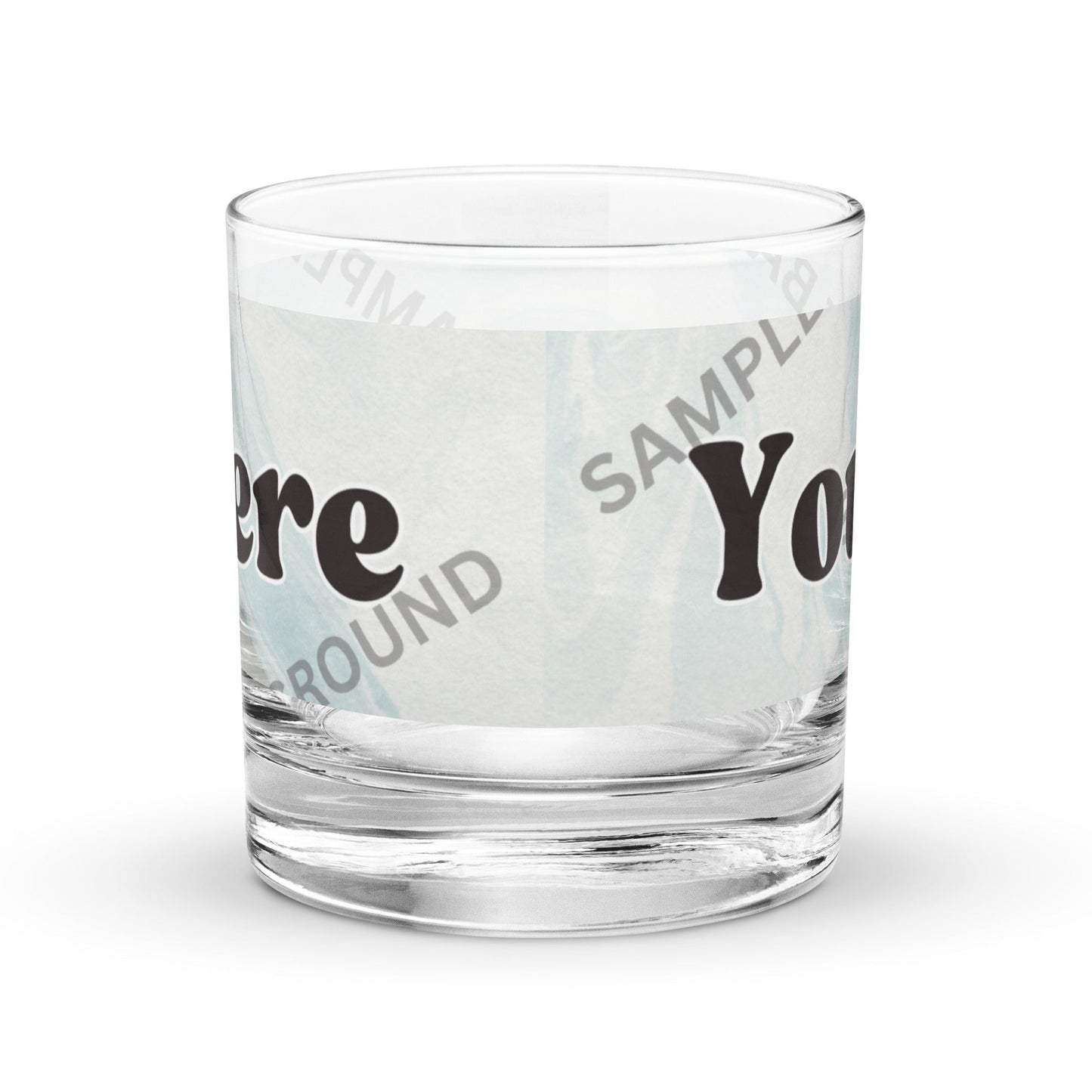 Design Your Own Rocks Glass