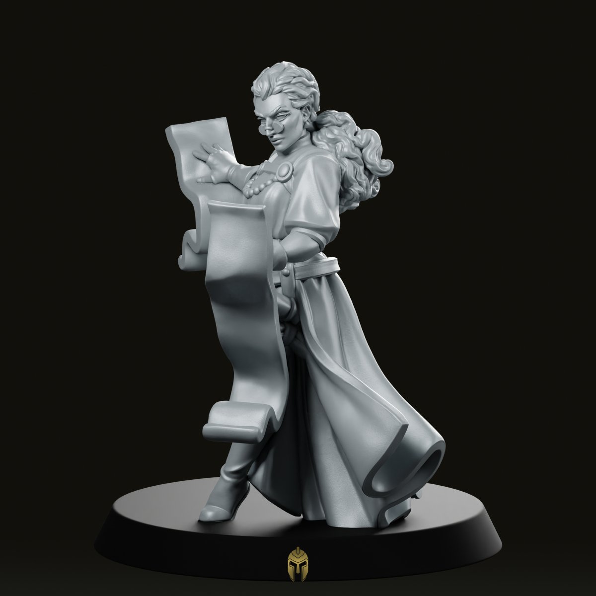 Scroll Master Fantasy Miniature
