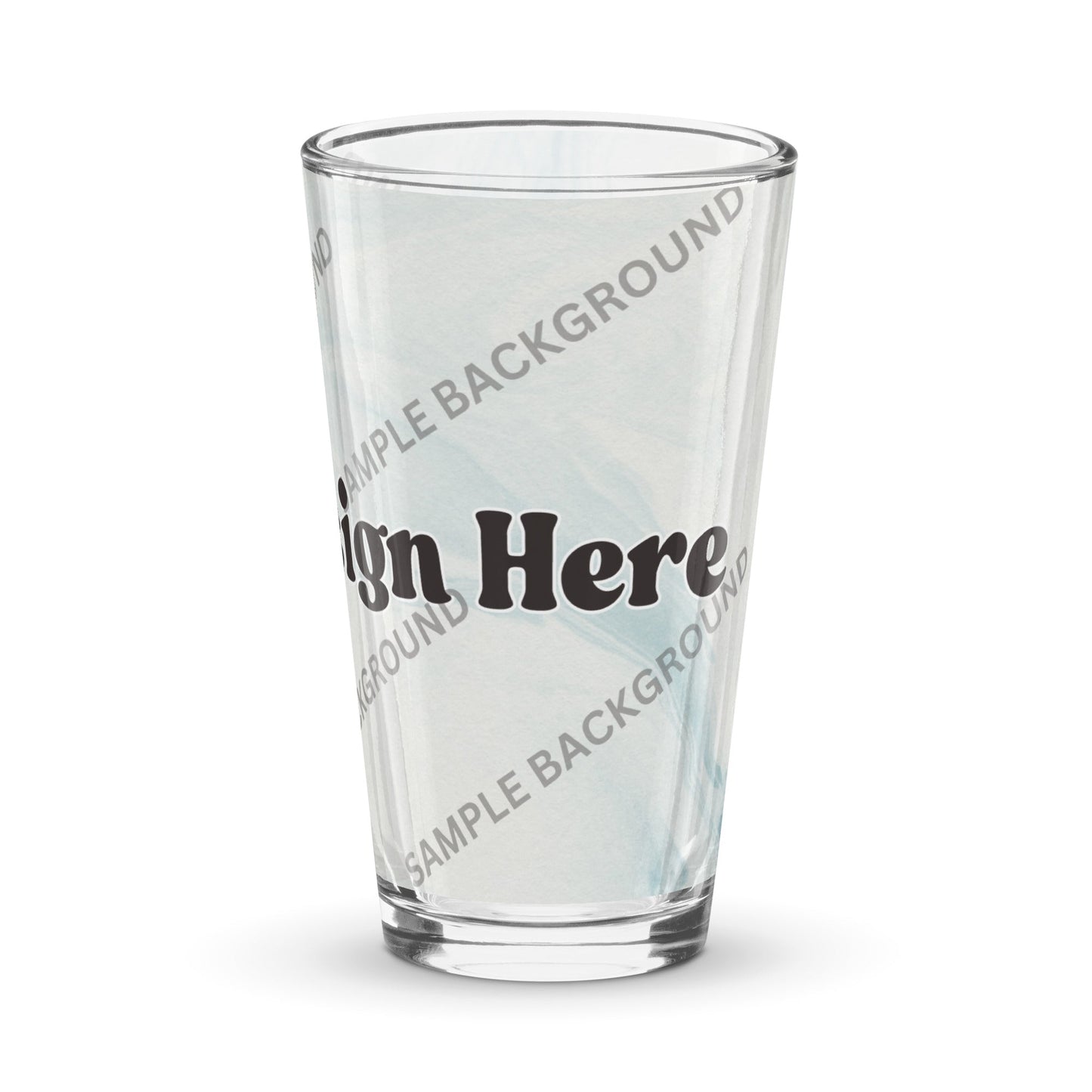 Design Your Own Shaker Pint Glass