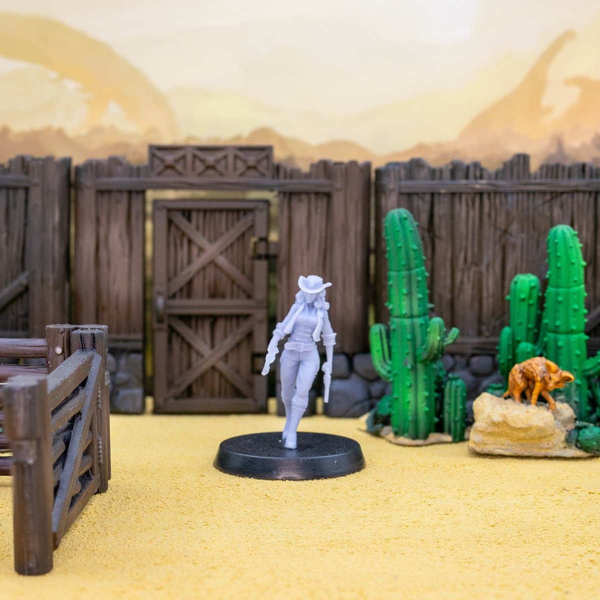 Sheriff Vienna D Western Miniature