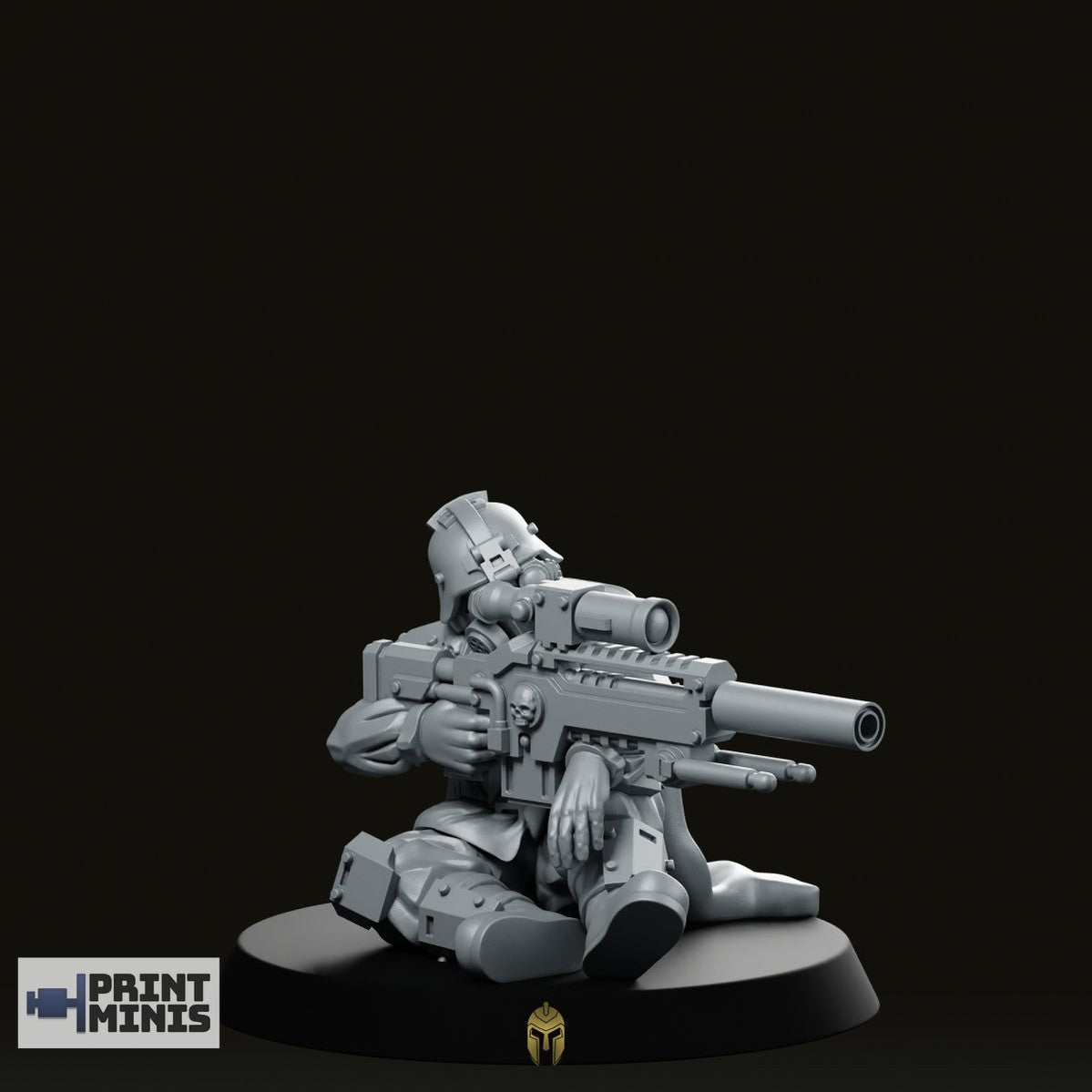 Sniper Pose 1 Miniature