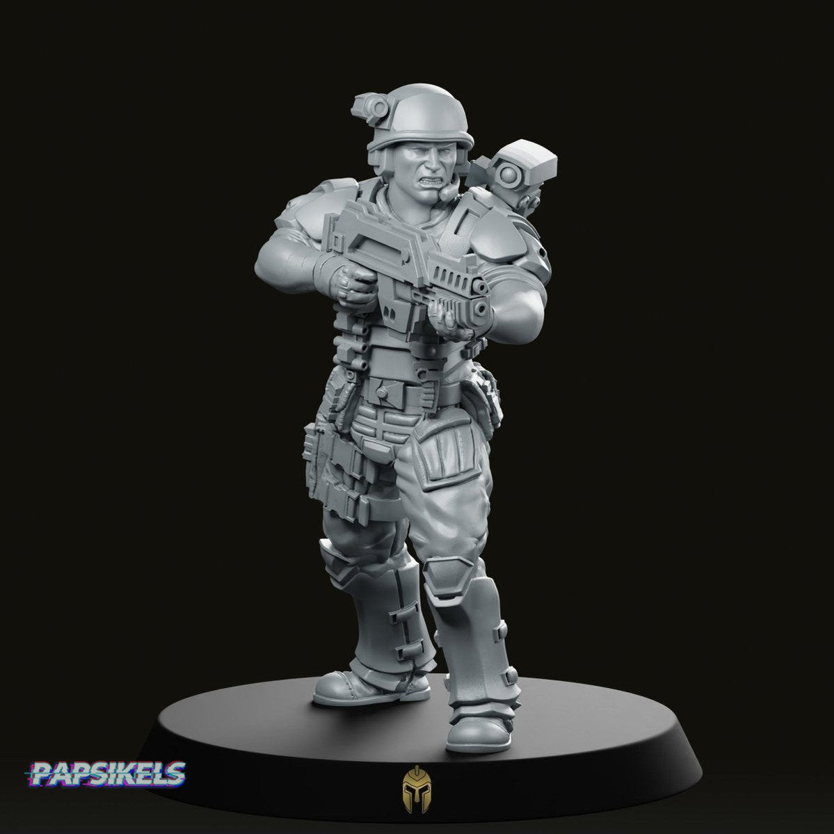 Soldier Matthew Greenscout Miniature