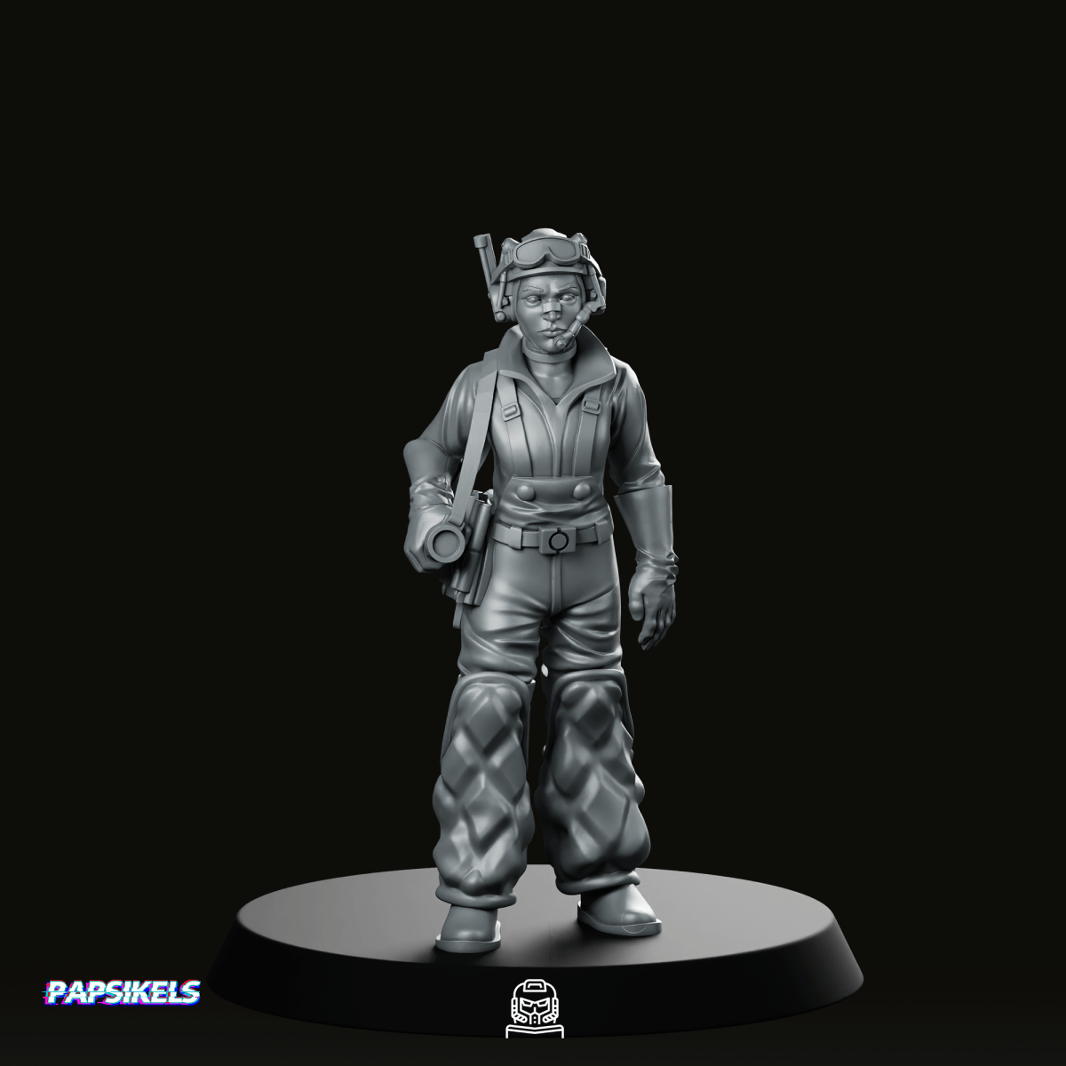 Space Crew Mechanic Miniature
