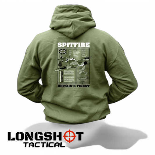 Spitfire Hoodie – Olive Green