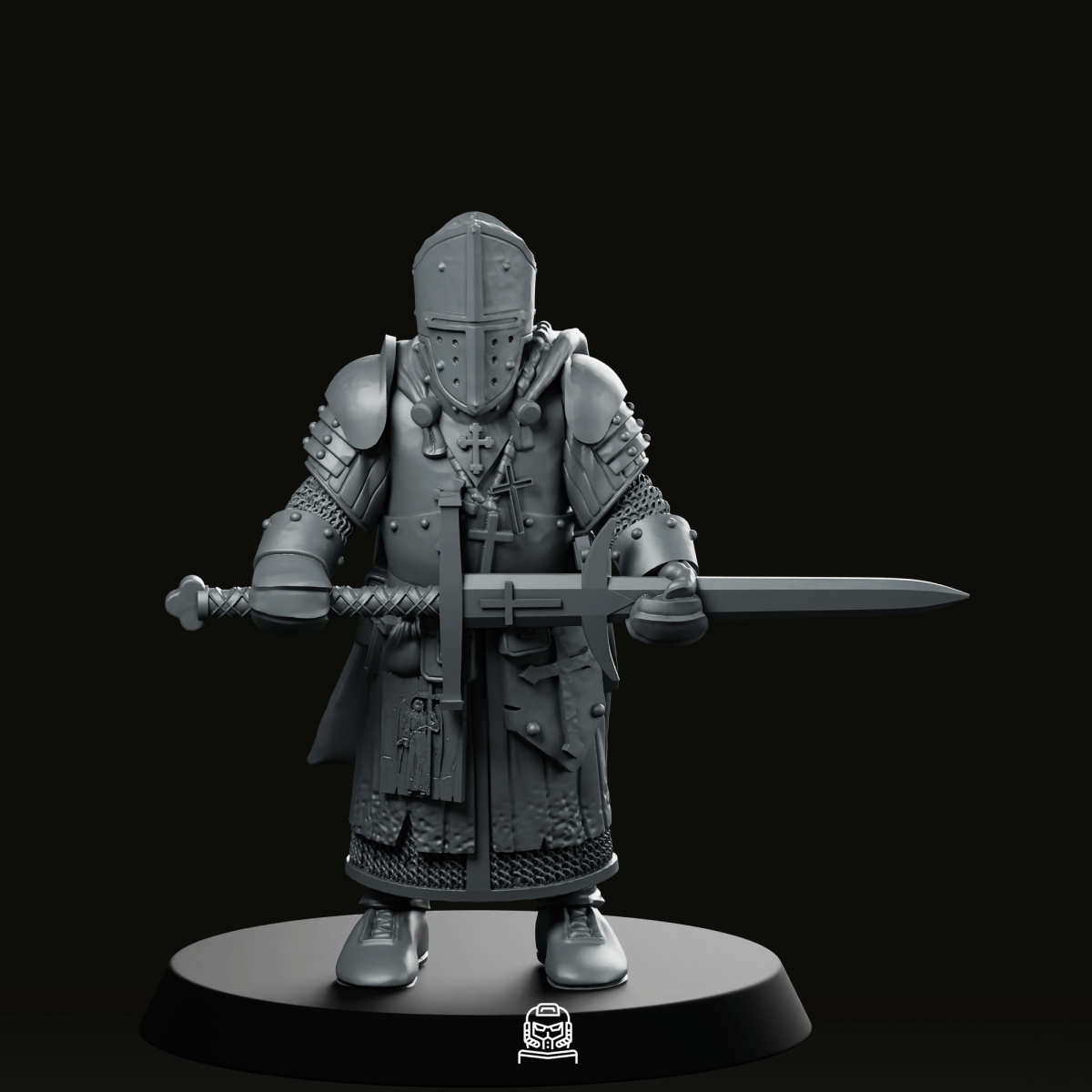 Trench Crusade Sword Priest Miniature