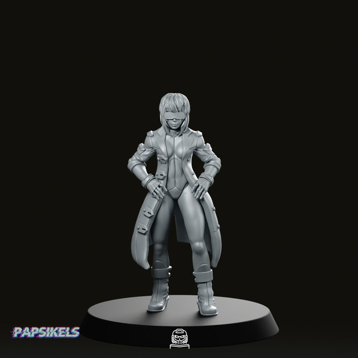 Synthetic Augmented Cybernetic Human 2nd Gig Miniature