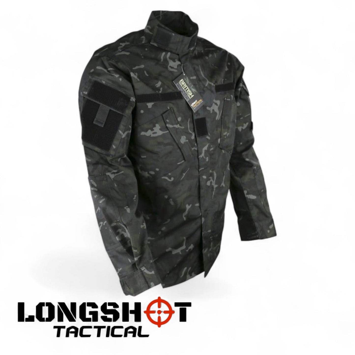 Tactical ACU Shirt – BTP Black Camo