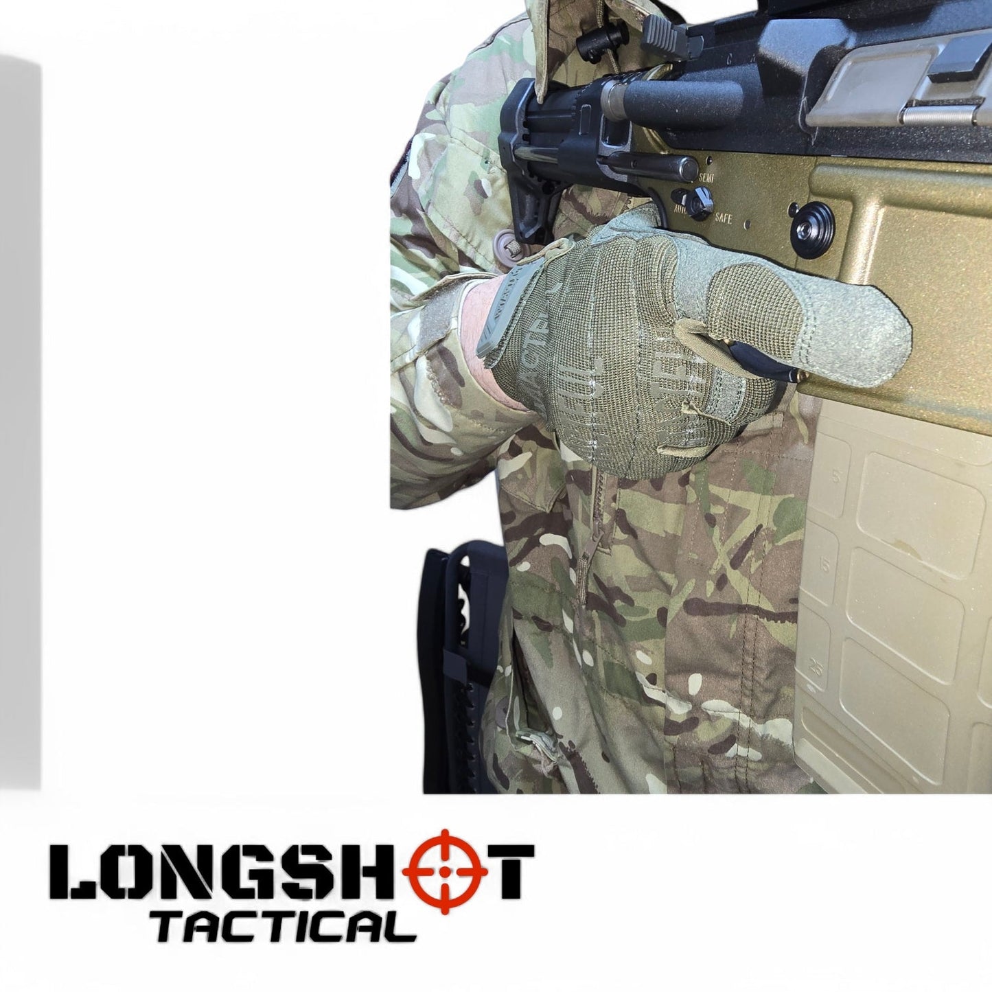 Tactical Airsoft Gloves - Olive Green | Longshot Tactical