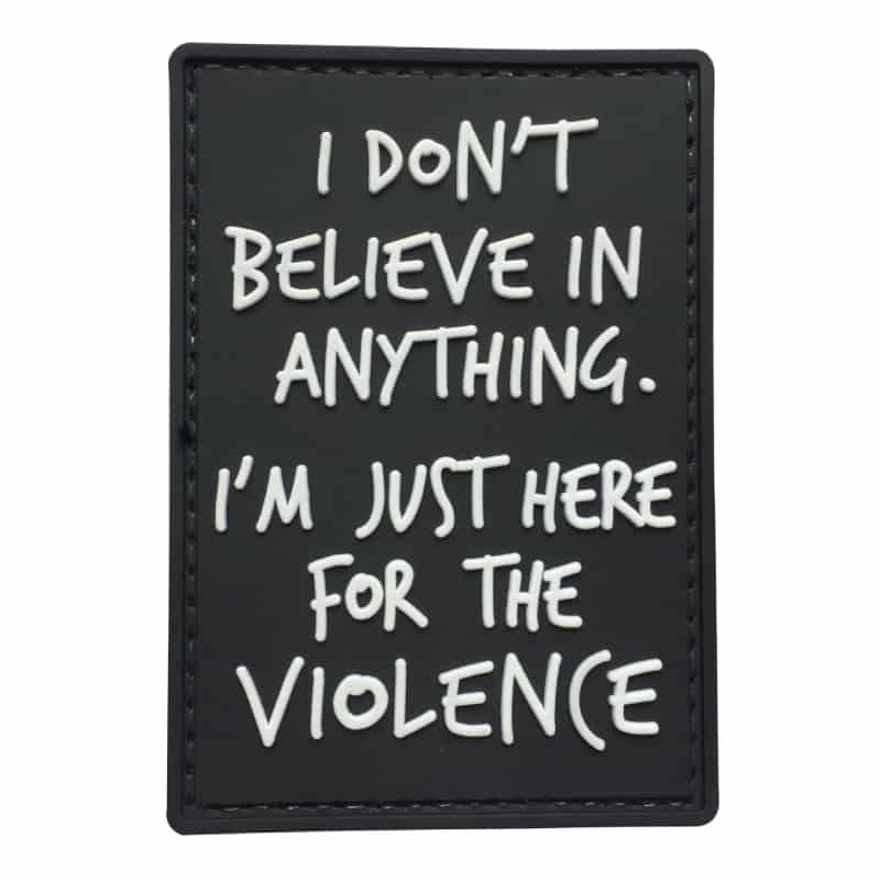 TPB I Don't Believe In Anything Patch