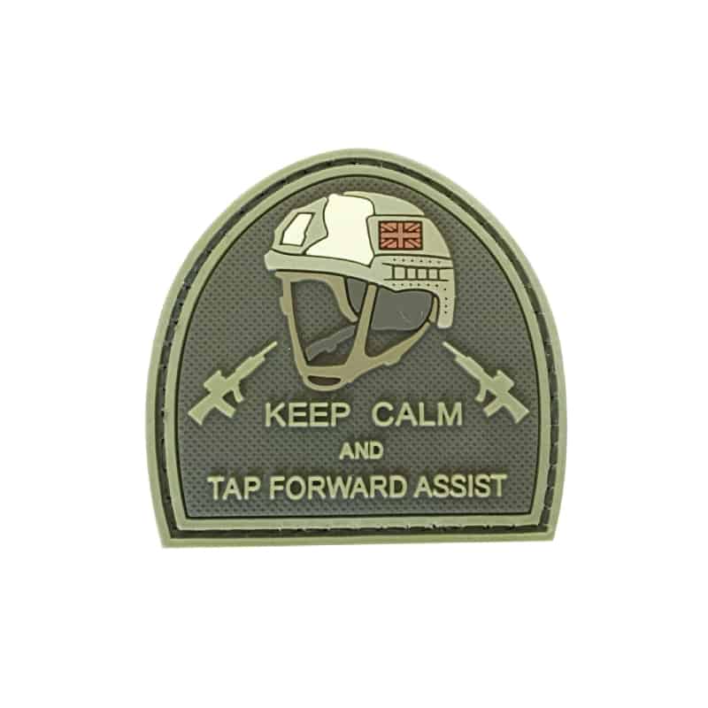 TPB Keep Calm And Tap Forward Assist Patch (Tan)