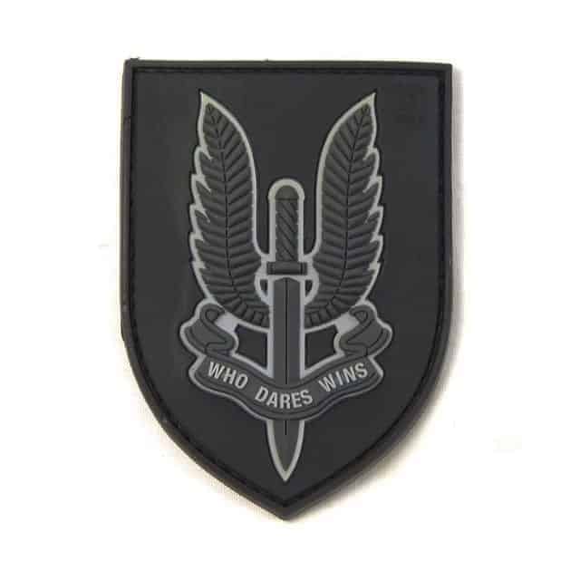 TPB SAS Who Dares Wins Patch (Black)