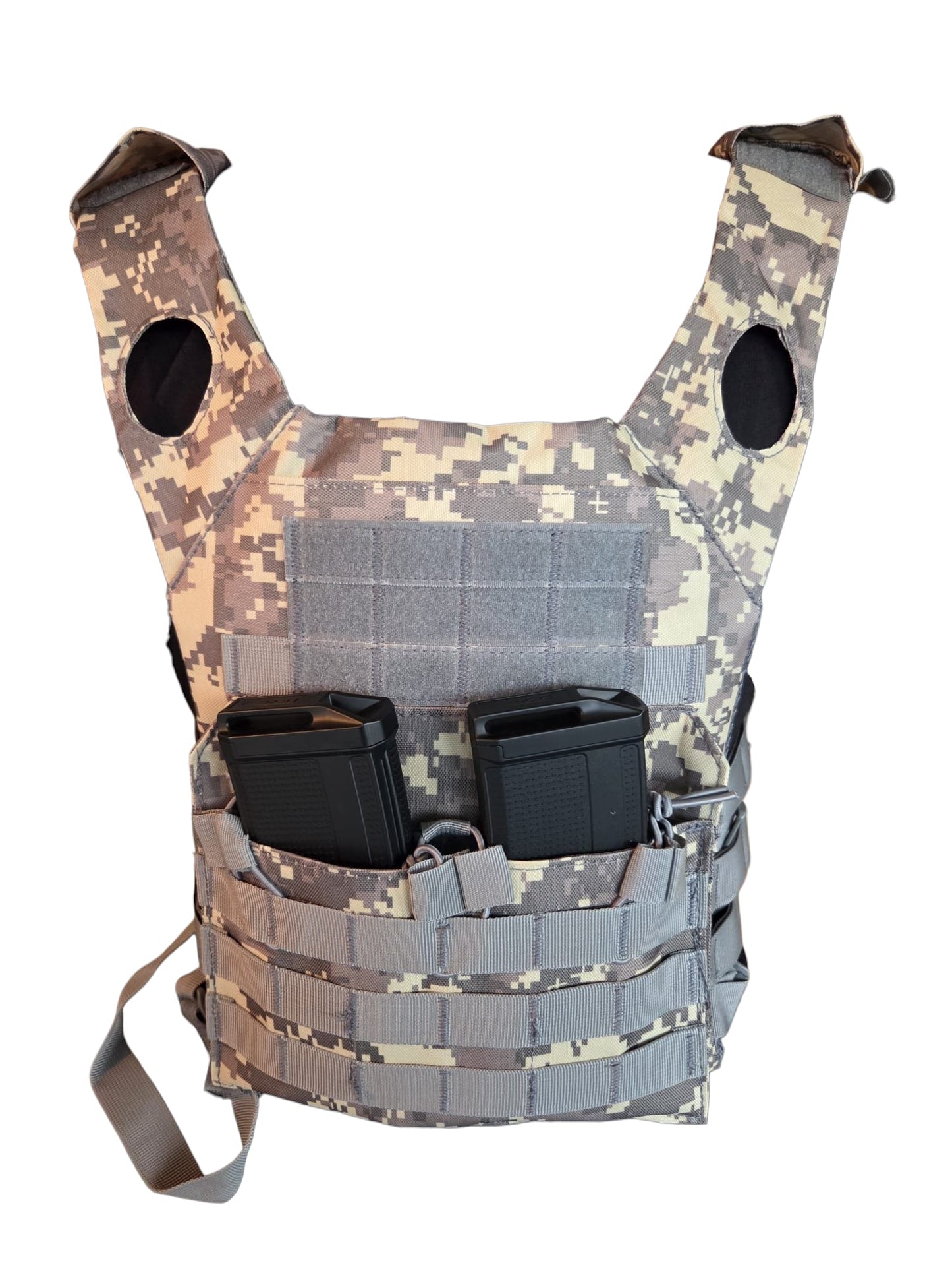 Urban Camo Chest Rig Plate Carrier Vest
