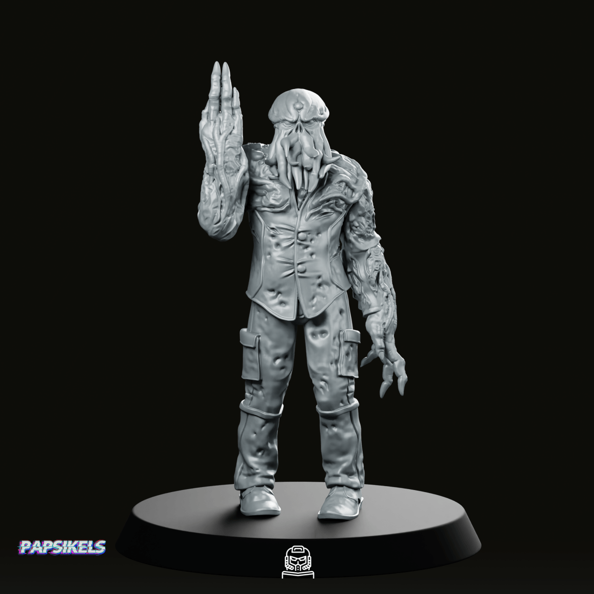 Trench Crusade Voteless Squid Mind Zombie 4 Miniature