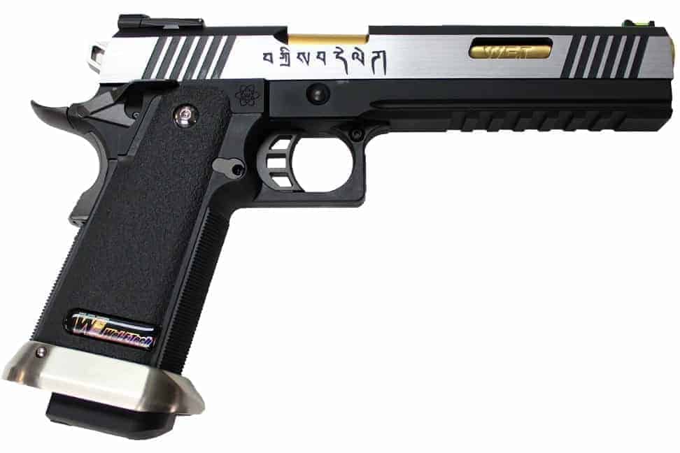 WE Hi-Capa Force T-Rex 6” GBB Gold Barrel