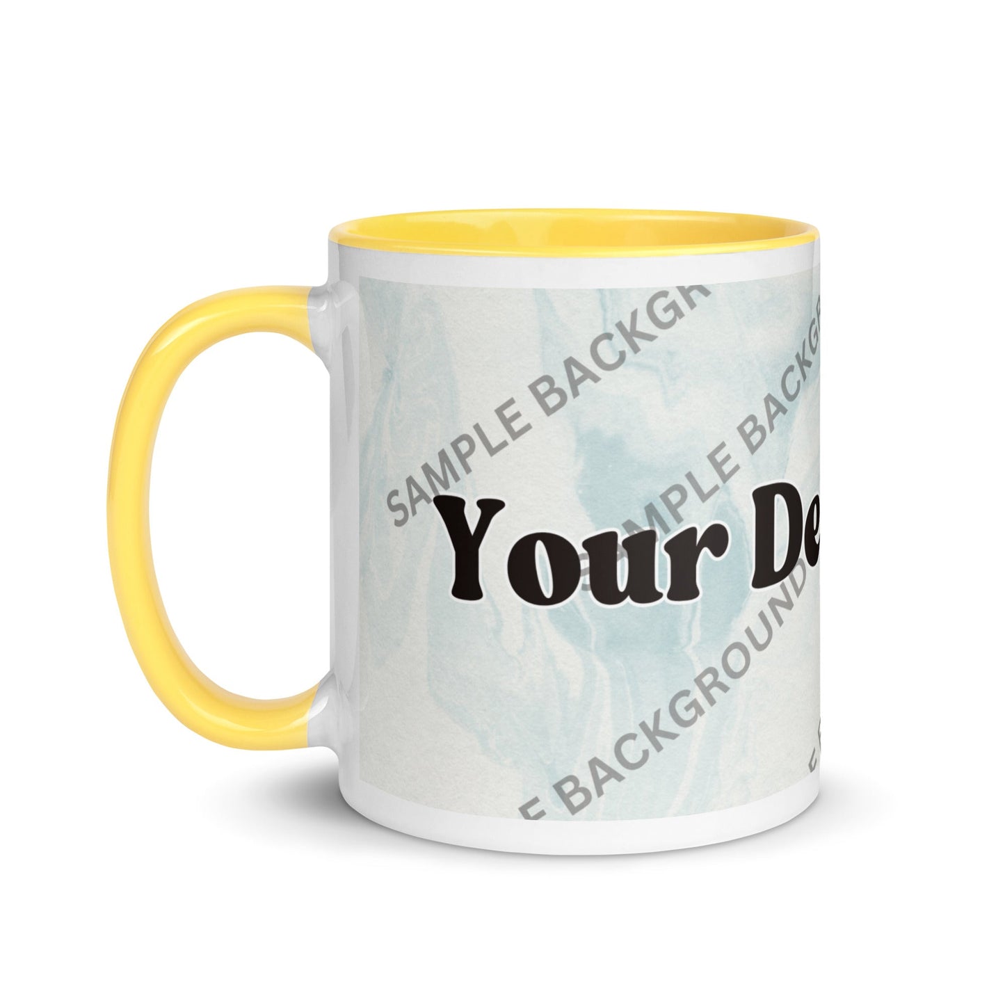 Design Your Own Mug with Color Inside