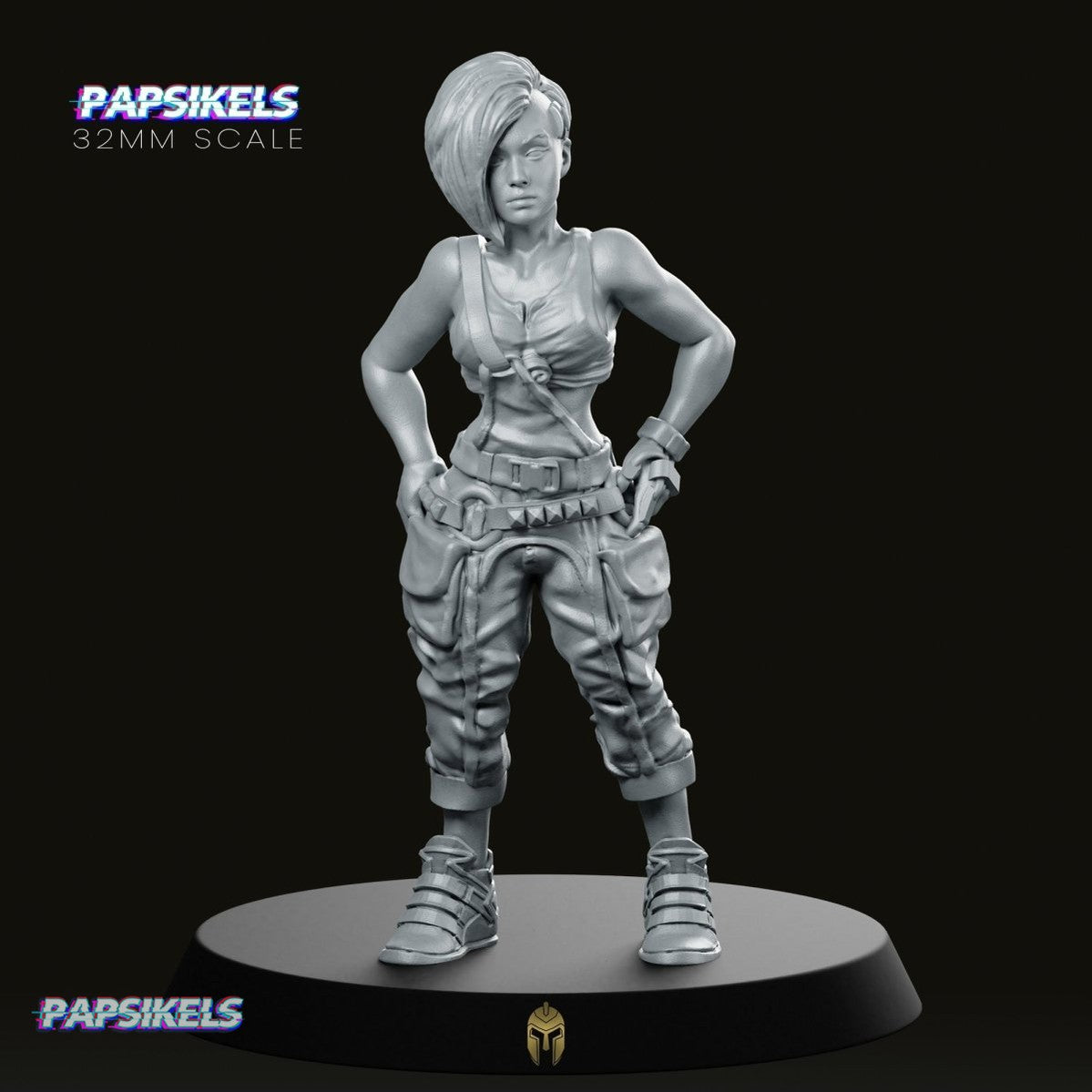 Winnifred Female Mech Engineer Miniature