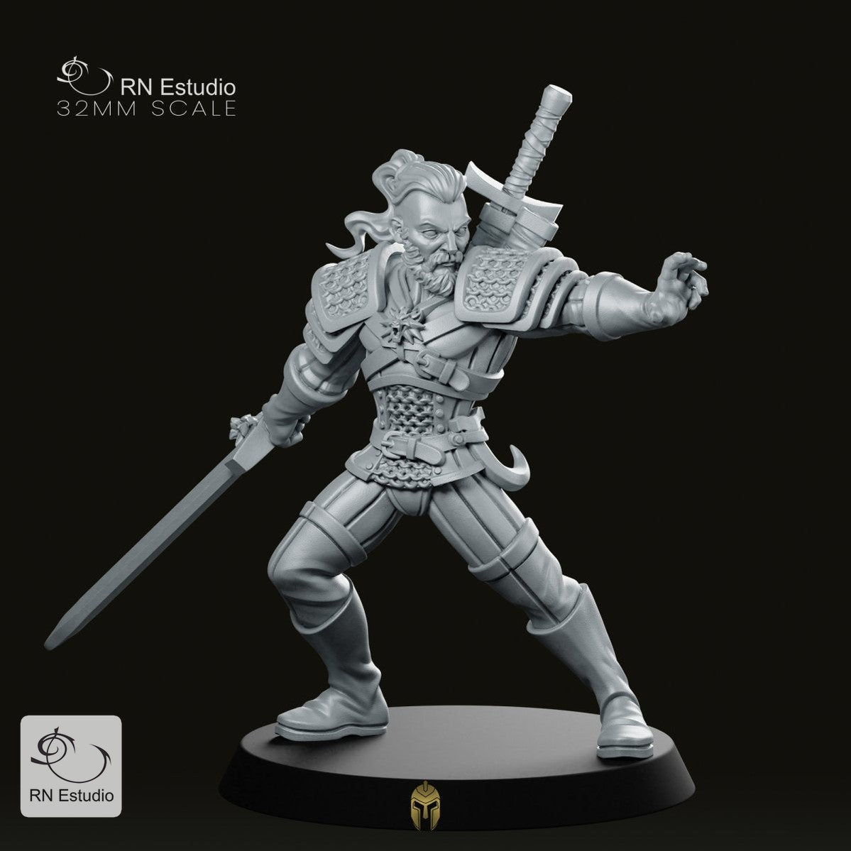 Witch Hunter Ravhald Miniature