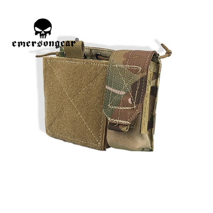EMERSONGEAR Tactical Panel MAP Nylon Pouch Airsoft Outdoor Sport Accessory Pack Small Trekking Hunting Pocket Sport Waterproof