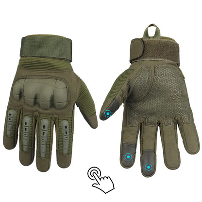 Men's Tactical Gloves Pro Sports Gloves Touch Screen Outdoor Hunting Hiking Combat Airsoft Full Finger Shooting Gloves Women