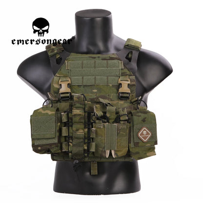 Emersongear Tactical Chest Rig To Vest Adapter Kit Adjustable Trekking Tactics Accessories Training Shooting Airsoft