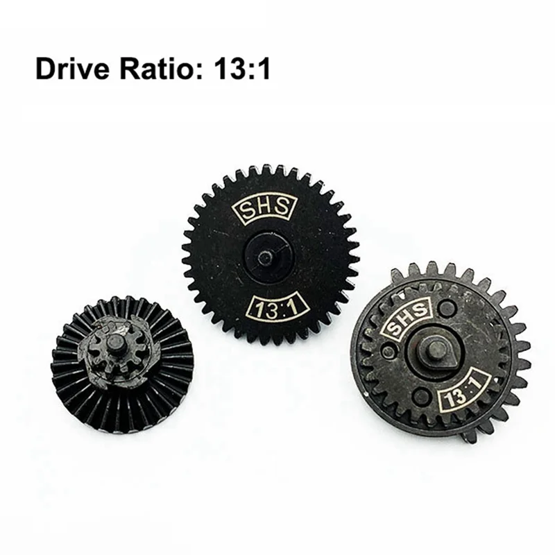 WOWFU-AEG 13:1 Steel CNC Bearing Airsoft Gear Set V2 V3 Gear Box High Speed Gear Set Accessories For Ver.2/3 AEG Gel Blaster Gea
