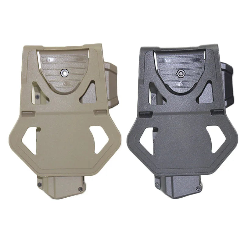 Movable Gun Holsters for Colt 1911 Glock 17 18 Airsoft Pistol Gun Holster Fit Flashlight or Laser Mounted Right Hand with Sling