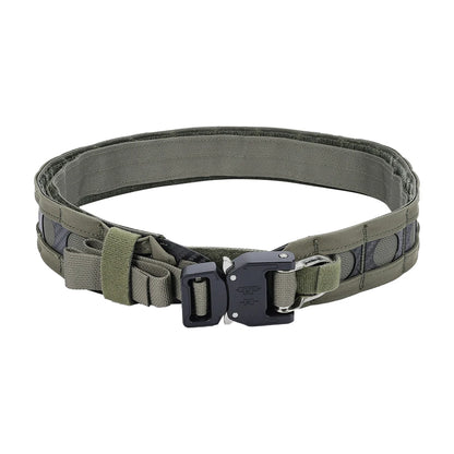 Tactical FC MOLLE Bison Belt D-Ring Buckle Hook Loop Lightweight Low Profile Training Waistband Airsoft Gear Hunting Accessories