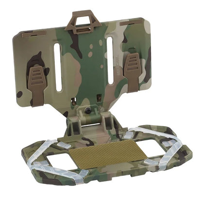 Tactical vest MOLLE folding navigation board CS military Airsoft Gear Molle tablet phone holder hunting chest bag map bag