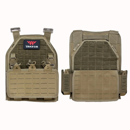YAKEDA Tactical Vest 6094 - Durable Outdoor Hunting Vest with Molle Webbing, Adjustable Fit, Lightweight for Airsoft & Survival