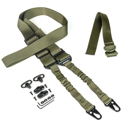 US Warehouse MS4 MS3 MS2 Adjustable  Rifle Sling Tactical Nylon 2 Points Gun Sling Shoulder Strap  Airsoft Hunting Accessories