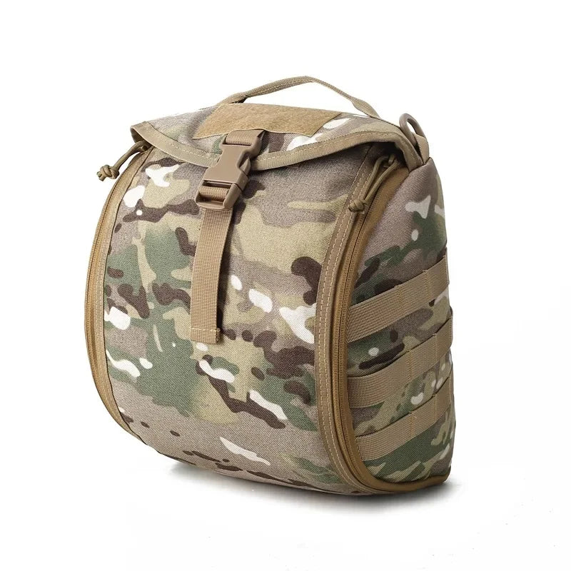 Tactical Helmet Bag Airsoft Anti-virus Carrier Bag Bulletproof Helmet Box Outdoor Storage Molle Bag For Fast MICH Wendy Helmet