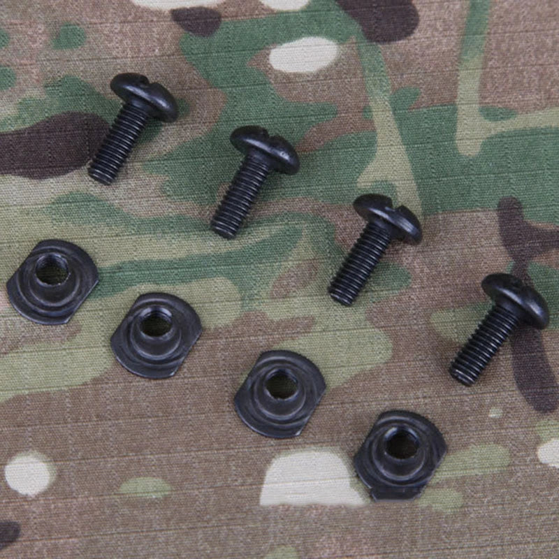 SINAIRSOFT 4 PCS/Set Tactical Training MICH Helmet FAST Helmet Screw Airsoft Hunting Paintball Safety Sports Sport Accessories