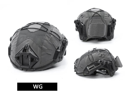 Mtek Helmet Cover Mesh Tactical Equipment Airsoft Hunt Accessory Tactical Helmet Protective Gear Outdoor Wargame Hunting