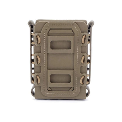 Hunting 5.56 7.62 9mm Magazine Pouch Molle Scorpion Fast Mag Quick Release AR15 Mag Holster Case Box with Molle Waist Belt Clip