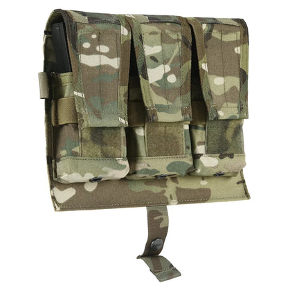Triple Magazine Pouch Tactical Vest Front Panel MOLLE JPC AVS 6094 Hunting Vest-0