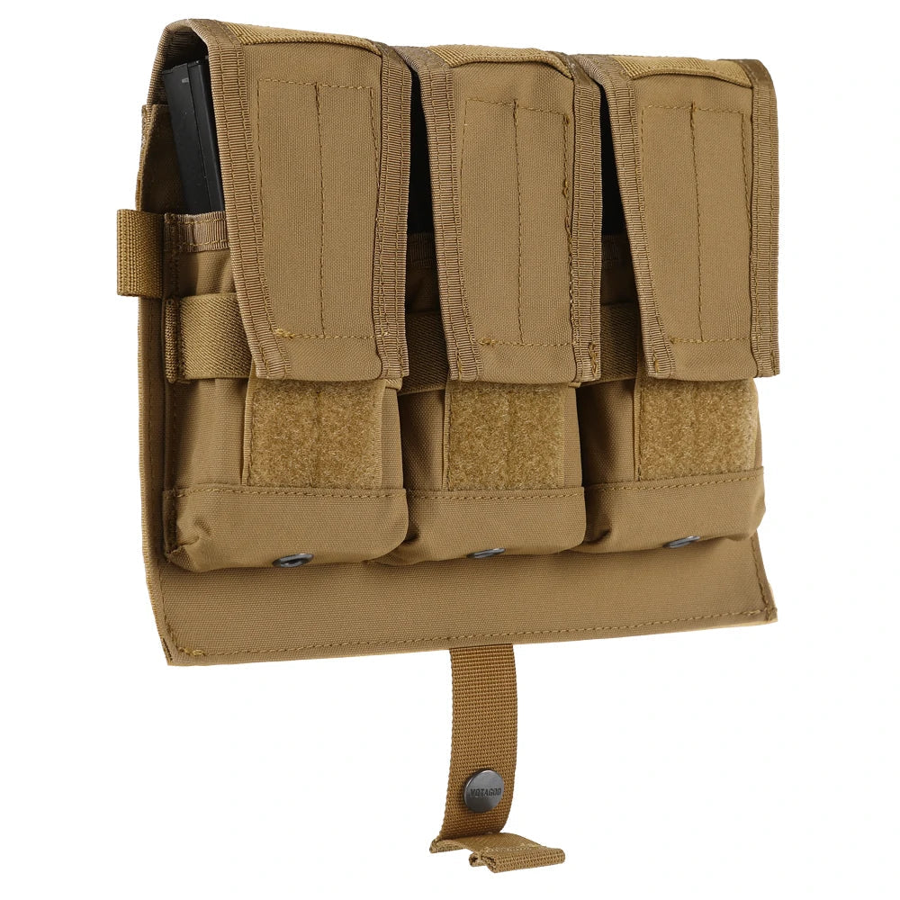Triple Magazine Pouch Tactical Vest Front Panel MOLLE JPC AVS 6094 Hunting Vest-5
